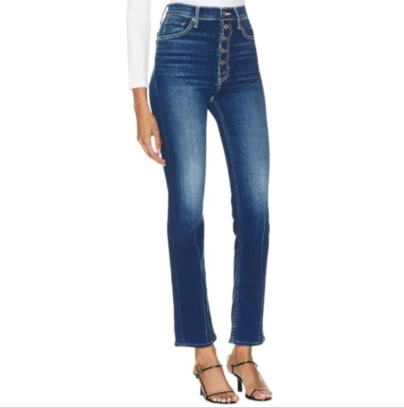 NWT Mother Pixie Ankle Rider Jeans Size 30 Call Out See Below - Picture 2 of 12